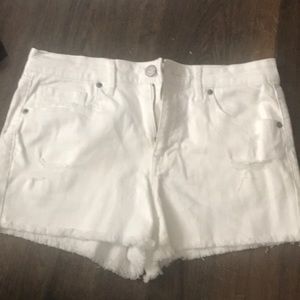 CUTE Aeropostale white shorts